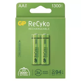 GP Nabíjecí Ni-MH baterie AA, 2-pack GP Nabíjecí Ni-MH baterie AA, 2-pack