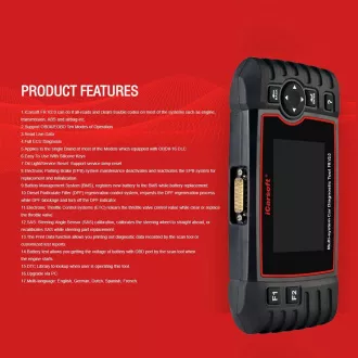 Diagnostika iCarsoft FR V2.0 pro Peugeot / Citroen / Renault / Dacia Diagnostika iCarsoft FR V2.0 pro Peugeot / Citroen / Renault / Dacia