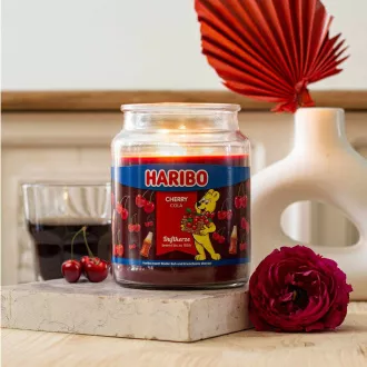 HARIBO Vonná svíčka Cherry Cola 510 g