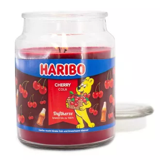 HARIBO Vonná svíčka Cherry Cola 510 g