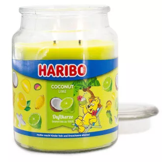 HARIBO Vonná svíčka Coconut Lime 510 g HARIBO Vonná svíčka Coconut Lime 510 g