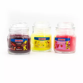 pošk.obal - Haribo Sada svíček Lemon Fruits/Cherry Cola/Strawberry Happiness 3 x 85 g pošk.obal - Haribo Sada svíček Lemon Fruits/Cherry Cola/Strawberry Happiness 3 x 85 g