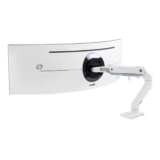 ERGOTRON HX Desk Monitor Arm with HD Pivot (white), stolní rameno, zakřivené monitory max 49" monitor, bílé ERGOTRON HX Desk Monitor Arm with HD Pivot (white), stolní rameno, zakřivené monitory max 49" monitor, bílé