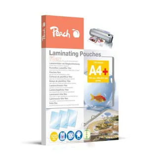 PEACH laminovací folie A4 (228x303mm), 125mic, Filex, 100ks PEACH laminovací folie A4 (228x303mm), 125mic, Filex, 100ks