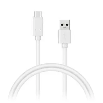 CONNECT IT Wirez USB C (Type C) - USB, tok proudu až 3A !, bílý, 2 m CONNECT IT Wirez USB C (Type C) - USB, tok proudu až 3A !, bílý, 2 m
