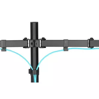 Digitus držák na dva monitory 15-32 ", 2x 8 kg (max.), Černé VESA: 75 x 75, 100 x 100 Digitus držák na dva monitory 15-32 ", 2x 8 kg (max.), Černé VESA: 75 x 75, 100 x 100