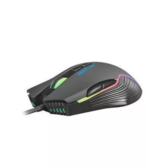 Fury Herní myš Hustler, herní, 6400DPI, USB, optická, drátová, RGB, 7 tlačítek, kabel délka 1,6m, černá Fury Herní myš Hustler, herní, 6400DPI, USB, optická, drátová, RGB, 7 tlačítek, kabel délka 1,6m, černá