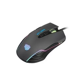 Fury Herní myš Hustler, herní, 6400DPI, USB, optická, drátová, RGB, 7 tlačítek, kabel délka 1,6m, černá Fury Herní myš Hustler, herní, 6400DPI, USB, optická, drátová, RGB, 7 tlačítek, kabel délka 1,6m, černá