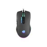Fury Herní myš Scrapper, herní, 6400DPI, USB, optická, drátová, RGB, 7 tlačítek, kabel délka 1,6m, černá