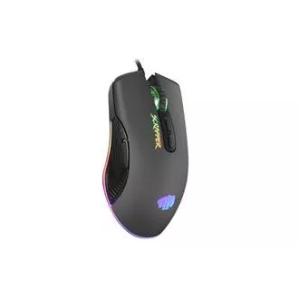 Fury Herní myš Scrapper, herní, 6400DPI, USB, optická, drátová, RGB, 7 tlačítek, kabel délka 1,6m, černá