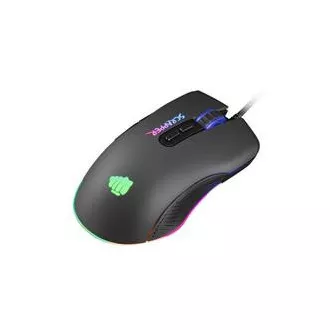 Fury Herní myš Scrapper, herní, 6400DPI, USB, optická, drátová, RGB, 7 tlačítek, kabel délka 1,6m, černá