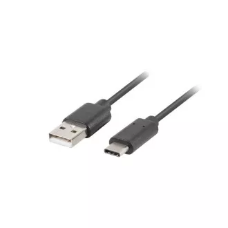 LANBERG USB-C (M) na USB-A (M) 2.0 kabel 0,5m, černý LANBERG USB-C (M) na USB-A (M) 2.0 kabel 0,5m, černý