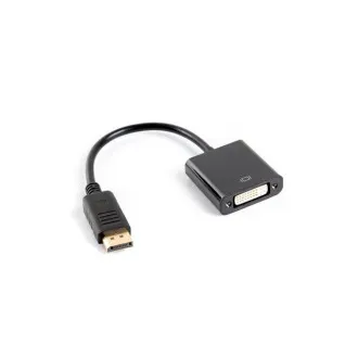 LANBERG adaptér DisplayPort (M) 1.2 na DVI-I (F) (24+5), dual link LANBERG adaptér DisplayPort (M) 1.2 na DVI-I (F) (24+5), dual link