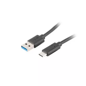 LANBERG USB-C (M) na USB-A (M) 3.1 kabel 1,8m, černý