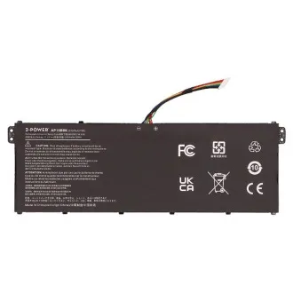 2-Power baterie pro ACER Extensa 15 EX215-53G 3 ?lánková Baterie do Laptopu 11,4V 3400mAh 2-Power baterie pro ACER Extensa 15 EX215-53G 3 ?lánková Baterie do Laptopu 11,4V 3400mAh