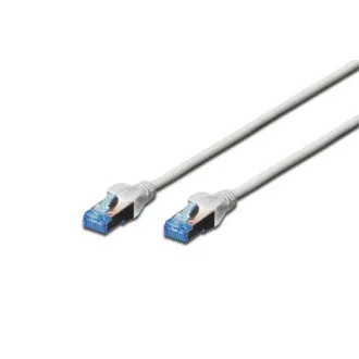 Digitus Patch Cable, SF-UTP, CAT 5e, AWG 26/7, měď, šedý 3m Digitus Patch Cable, SF-UTP, CAT 5e, AWG 26/7, měď, šedý 3m