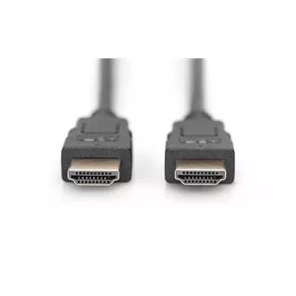 Digitus Připojovací kabel HDMI High Speed, typ A M/M, 2,0 m, Ultra HD 60p, zlatý, bl Digitus Připojovací kabel HDMI High Speed, typ A M/M, 2,0 m, Ultra HD 60p, zlatý, bl