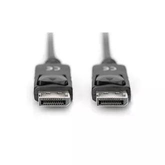 Digitus Připojovací kabel DisplayPort 1.2, DP M/M, 3,0 m, se západkou, Ultra HD 4K, bl Digitus Připojovací kabel DisplayPort 1.2, DP M/M, 3,0 m, se západkou, Ultra HD 4K, bl