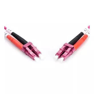 DIGITUS Fiber Optic Patch Cord, LC to LC, Multimode OM4 - 50/125 µ, Duplex Length 1m DIGITUS Fiber Optic Patch Cord, LC to LC, Multimode OM4 - 50/125 µ, Duplex Length 1m