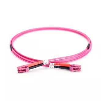DIGITUS Fiber Optic Patch Cord, LC to LC, Multimode OM4 - 50/125 µ, Duplex Length 5m DIGITUS Fiber Optic Patch Cord, LC to LC, Multimode OM4 - 50/125 µ, Duplex Length 5m