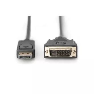 Digitus DisplayPort připojovací kabel, DP/M- DVI (24+1)/M 2.0m