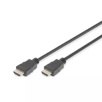 Digitus HDMI High Speed + Ethernet připojovací kabel, 2xstíněný, 3m Digitus HDMI High Speed + Ethernet připojovací kabel, 2xstíněný, 3m