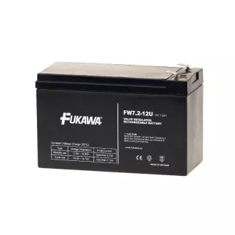 FUKAWA akumulátor FW 7,2-12 F2U (12V; 7,2Ah; faston F2-6,3mm; životnost 5let) FUKAWA akumulátor FW 7,2-12 F2U (12V; 7,2Ah; faston F2-6,3mm; životnost 5let)