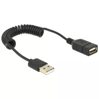 Delock kabel USB 2.0, prodlužovací, samec/samice, kroucený kabel Delock kabel USB 2.0, prodlužovací, samec/samice, kroucený kabel