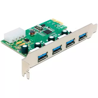 Delock PCI Express Karta > 4 x USB 3.0 Delock PCI Express Karta > 4 x USB 3.0