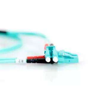 DIGITUS Fiber Optic Patch Cord, LC to LC, Multimode, OM3, 50/125 µ, Duplex Length 2m DIGITUS Fiber Optic Patch Cord, LC to LC, Multimode, OM3, 50/125 µ, Duplex Length 2m