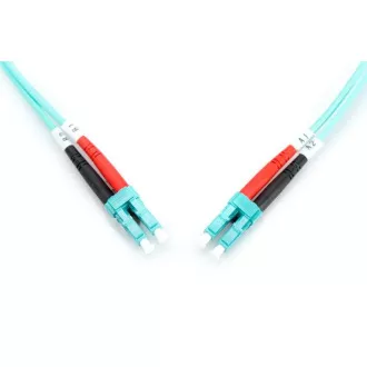DIGITUS Fiber Optic Patch Cord, LC to LC, Multimode, OM3, 50/125 µ, Duplex Length 2m DIGITUS Fiber Optic Patch Cord, LC to LC, Multimode, OM3, 50/125 µ, Duplex Length 2m