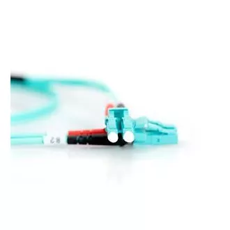 DIGITUS Fiber Optic Patch Cord, LC to LC, Multimode, OM3, 50/125 µ, Duplex Length 2m DIGITUS Fiber Optic Patch Cord, LC to LC, Multimode, OM3, 50/125 µ, Duplex Length 2m
