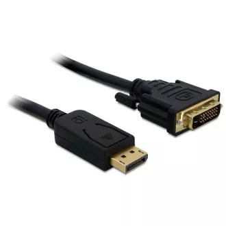 Delock kabel DisplayPort (samec) na DVI 24+1 (samec), 1m Delock kabel DisplayPort (samec) na DVI 24+1 (samec), 1m
