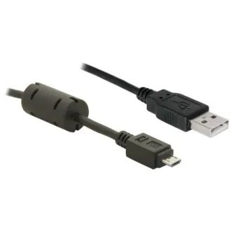Delock kabel USB 2.0 A samec > micro-USB B samec, ferit, 2 m Delock kabel USB 2.0 A samec > micro-USB B samec, ferit, 2 m