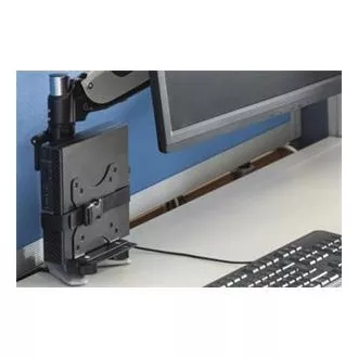 DIGITUS Multifunkční držák stolního počítače pro stolní svorky nebo mezi držáky VESA, VESA 75x75, 100x100 DIGITUS Multifunkční držák stolního počítače pro stolní svorky nebo mezi držáky VESA, VESA 75x75, 100x100