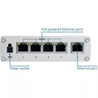 Teltonika TSW100 Industrial Unmanaged Switch Teltonika TSW100 Industrial Unmanaged Switch