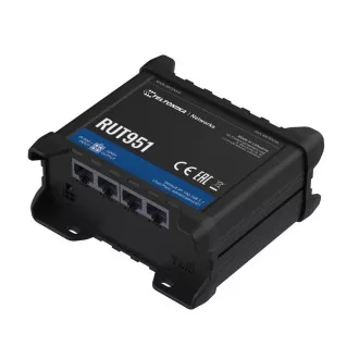 Teltonika LTE Cat 4 Industrial Cellular Router - RUT951 Teltonika LTE Cat 4 Industrial Cellular Router - RUT951