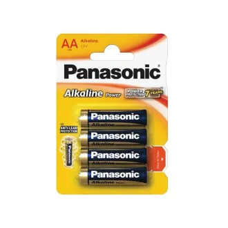 Panasonic LR6 Alkaline Power (alkalická; AA; 1,5V; BL4) 4ks - Blister Panasonic LR6 Alkaline Power (alkalická; AA; 1,5V; BL4) 4ks - Blister