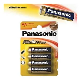Panasonic LR6 Alkaline Power (alkalická; AA; 1,5V; BL4) 4ks - Blister Panasonic LR6 Alkaline Power (alkalická; AA; 1,5V; BL4) 4ks - Blister