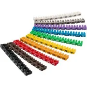 goobay Označovací klipy na kabel do průměru 2.5-4mm, 10x10ks, čísla