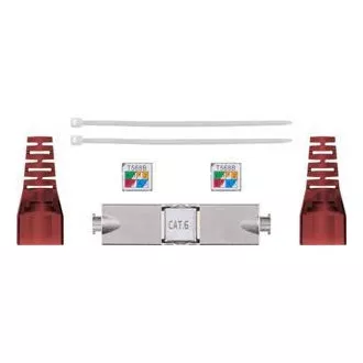 PremiumCord Propojovací box pro kabely Cat.5e, narážecí, stíněný PremiumCord Propojovací box pro kabely Cat.5e, narážecí, stíněný