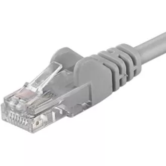 PremiumCord Patch kabel UTP RJ45-RJ45 CAT6 0.25m šedá PremiumCord Patch kabel UTP RJ45-RJ45 CAT6 0.25m šedá