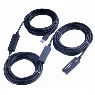 PremiumCord USB 3.0 repeater a prodlužovací kabel A/M-A/F 20m PremiumCord USB 3.0 repeater a prodlužovací kabel A/M-A/F 20m
