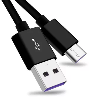PremiumCord Kabel USB 3.1 C/M - USB 2.0 A/M, Super fast charging 5A, černý, 2m PremiumCord Kabel USB 3.1 C/M - USB 2.0 A/M, Super fast charging 5A, černý, 2m