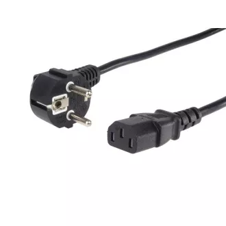 PremiumCord Kabel síťový 230V k počítači 10m