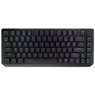 Endorfy herní klávesnice Thock 75% Wireless Red/USB/Red Sw./bezdrátová/mechanická/US layout/černá/RGB Endorfy herní klávesnice Thock 75% Wireless Red/USB/Red Sw./bezdrátová/mechanická/US layout/černá/RGB