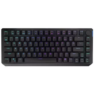 Endorfy herní klávesnice Thock 75% Wireless Black/USB/Black Sw./bezdrátová/mechanická/US layout/černá/ARGB Endorfy herní klávesnice Thock 75% Wireless Black/USB/Black Sw./bezdrátová/mechanická/US layout/černá/ARGB