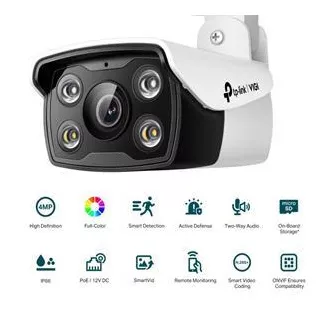 TP-Link VIGI C340(2,8mm) 4MPx venkovní bullet síťová kamera s plnobarevným nočním viděním TP-Link VIGI C340(2,8mm) 4MPx venkovní bullet síťová kamera s plnobarevným nočním viděním