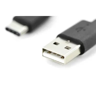 Digitus Připojovací kabel USB C na A 1,0 m, 3A, 480 MB, verze 2.0 Digitus Připojovací kabel USB C na A 1,0 m, 3A, 480 MB, verze 2.0