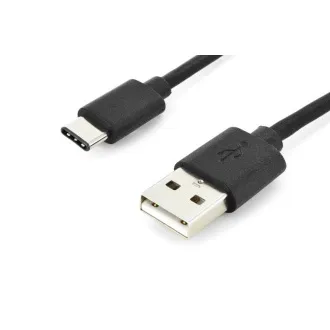 Digitus Připojovací kabel USB C na A 1,0 m, 3A, 480 MB, verze 2.0 Digitus Připojovací kabel USB C na A 1,0 m, 3A, 480 MB, verze 2.0